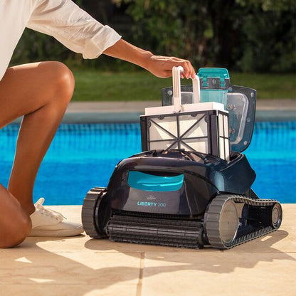 Maytronics Dolphin Liberty 200 Cordless Robotic In-Ground Pool Cleaner | 99998100-US