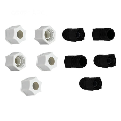 Stenner 3/8" Connecting Nut W/ Adapter (5 Pack) Sold As Each - MCADPTR
