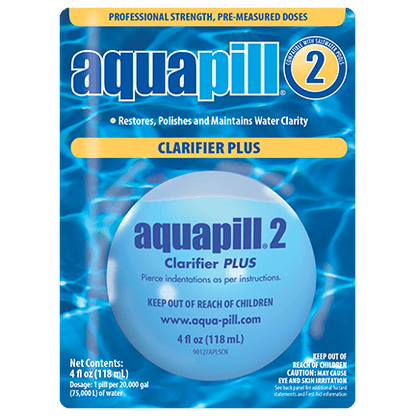 Pool Pill AquaPill 2 Clarifier Plus 4 fl oz Pill 12/Case | 90127APL – Pool Supply ...
