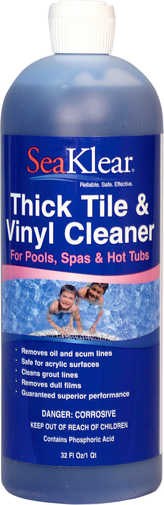 Seaklear Thick Tile & Vinyl Cleaner Quarts 32Oz./946Ml. | 90409SKR