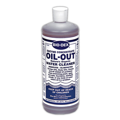 Biodex 1 qt Bottle ENZYME Oil-Out Water Cleaner - OO132