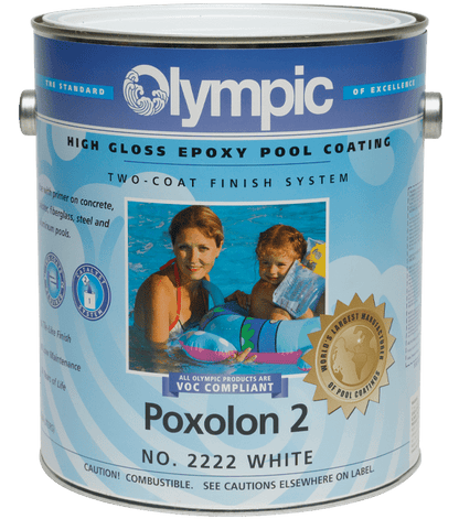 Olympic POXOLON2 1 Catalyst/ 1 Paint Gal White - 2222 G
