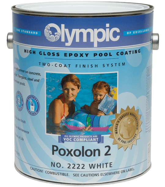 Olympic POXOLON2 1 Catalyst/ 1 Paint Gal White - 2222 G