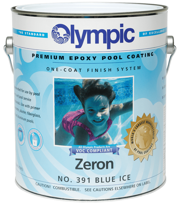 Olympic Kelley Tech **use V#132424** Zeron 1 Catalyst/ 1 Paint Gal Blue Ice - 391 G