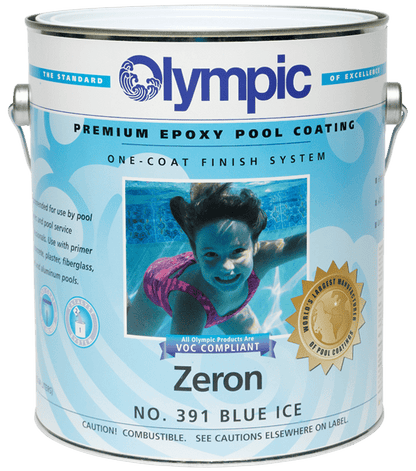 Olympic Kelley Tech **use V#132424** Zeron 1 Catalyst/ 1 Paint Gal Blue Ice - 391 G