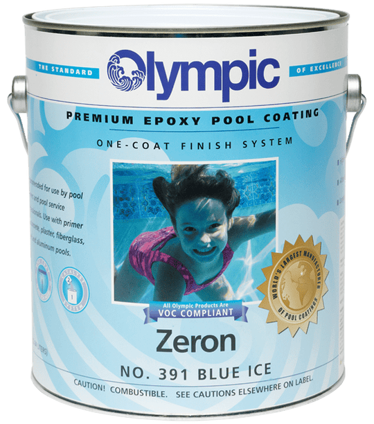 Olympic Kelley Tech **use V#132424** Zeron 1 Catalyst/ 1 Paint Gal Blue Ice - 391 G