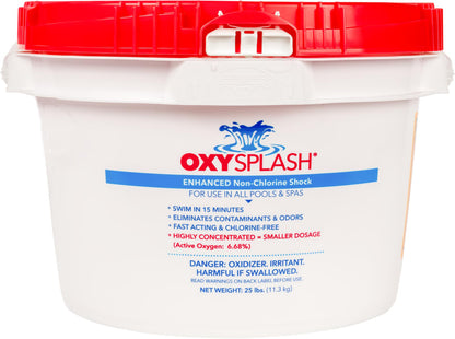 Oxy Splash Non-Chlorine Shock 25 lb Pail | OXSP25
