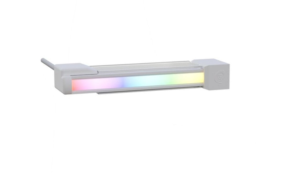 PAL Lighting 1' Multi-color EvenGlow LED Waterfall Light with 80' Cord 24V DC - 64-PAL-NFSB-RGB-24-R-01
