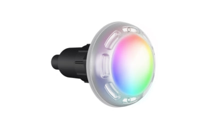 PAL Lighting 5-2/5" Multi-Color Fiberglass Pool and Spa Light with 150' Cord and Plug - 64-EGF-150
