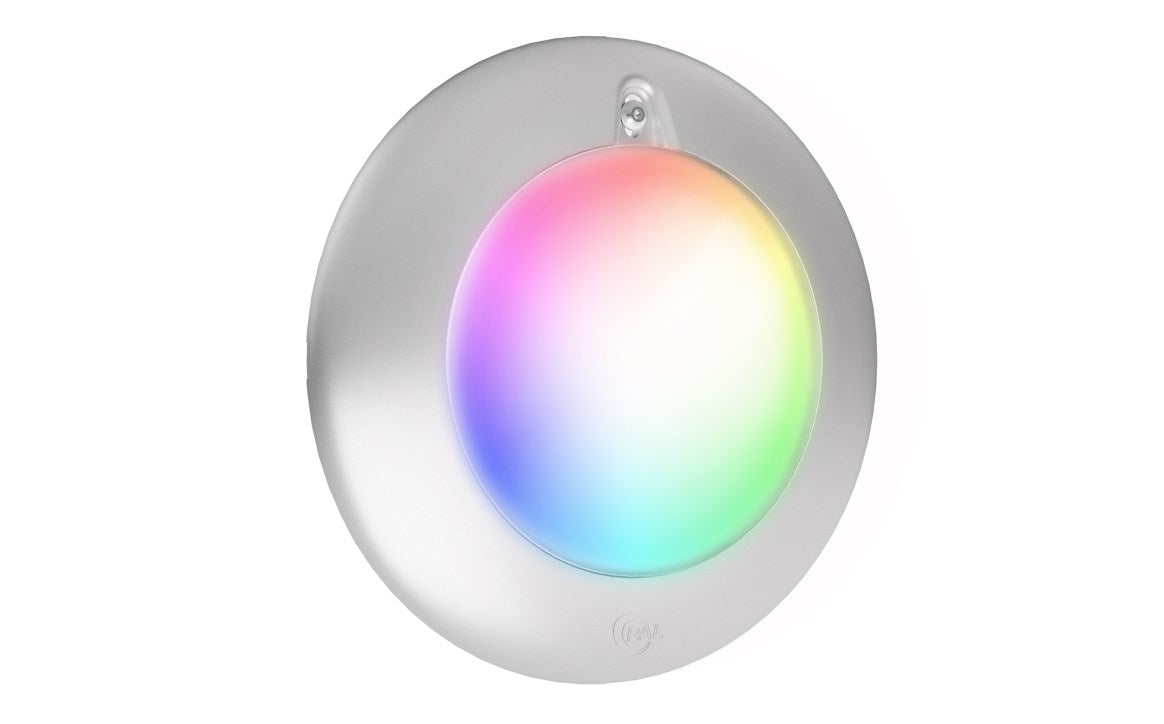 PAL Lighting 6 1/2" Multi-color Sonar Spa Light Only 12VAC 24VDC with Remote - 64-EGM2-US