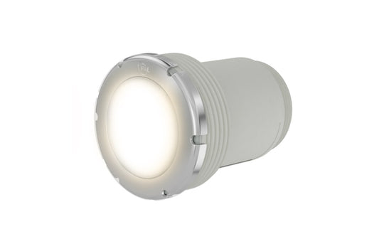 PAL Lighting Treo Mini Warm White Nicheless Pool and Spa Light with 80' Cable and Plug - 64-EGTSMWW-80