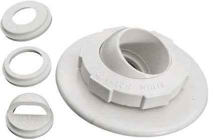 Pentair Water Pool and Spa Inc Eyeball Insider Inlet Fitting 1.5" Slip White - 08434-0000