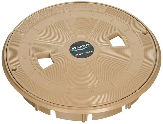 Pentair Sta-Rite U-3 Skimmer Lid with Ring Tan - 08650-0159