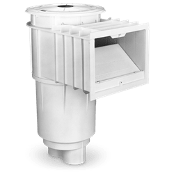 Pentair Water Pool and Spa Inc 2" Slip U-3 Skimmer W/o Float White/ Tan Lid - 08650-5404