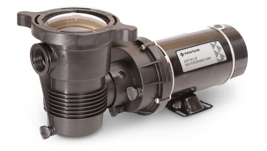 Pentair OptiFlo Above Ground Pool Pump, Single Speed, 1 HP, 115 V, Vertical Discharge | 348198