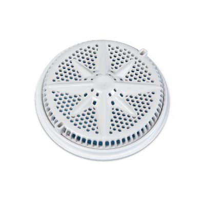 Pentair 8" StarGuard Main Drains Cover with Short Ring (single), White | 500103