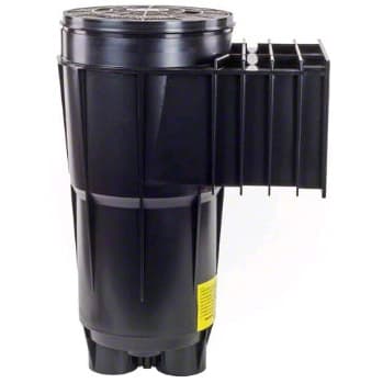 Pentair Bermuda Skimmer 2" Slip Ports Body, Lid, Black, Gunite | 506365