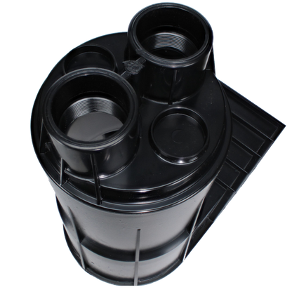 Pentair Bermuda Skimmer 2" Slip Ports Body, Lid, Black, Gunite | 506365