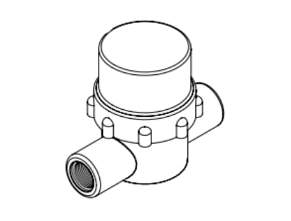 Pentair Strainer Flt Inline .25 Fnpt | 522010Z