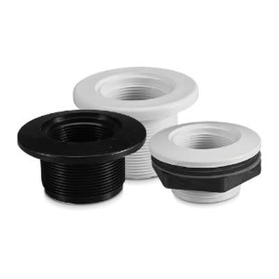 Pentair Water Pool and Spa Inc Return Inlet Fitting with Screws 1.5" Fipt White - 86205100