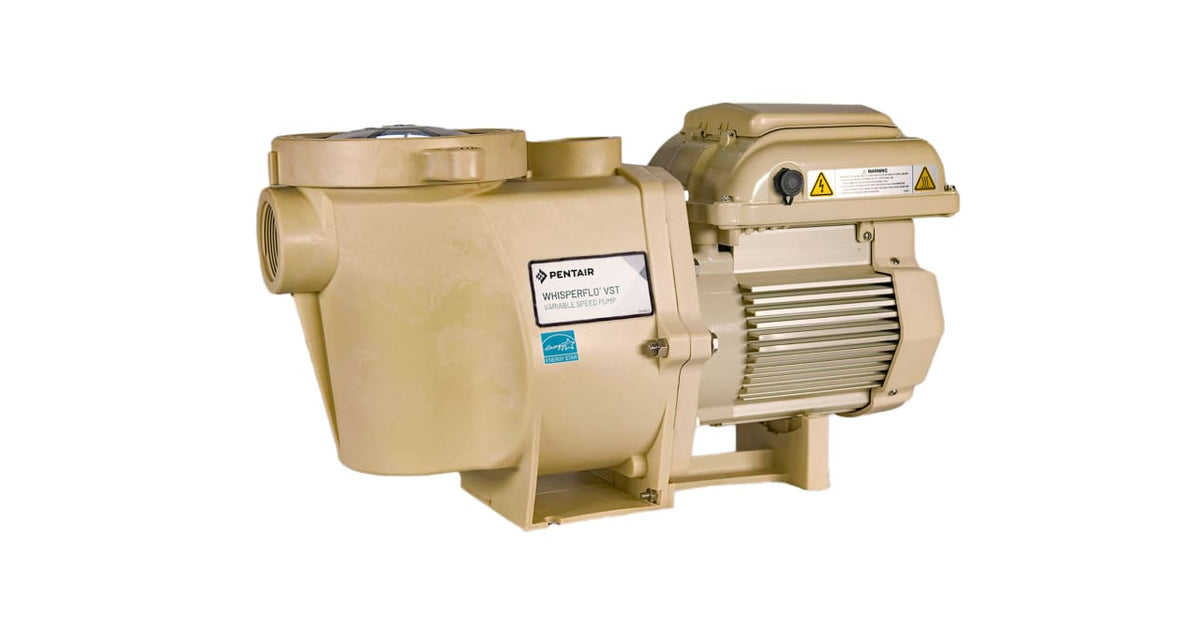 Pentair WhisperFlo VST 2.6 THP Variable Speed Pool Pump - 115-208-230V - 011533 EC011533