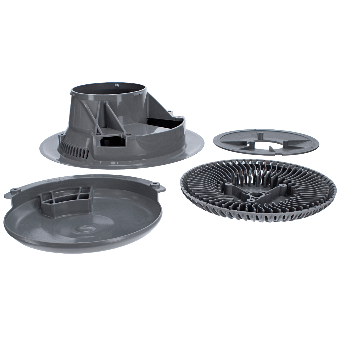 Paramount MDX-R3 Drain without Sump for Adjustable Concrete with SDX2, Light Gray | 004262823408