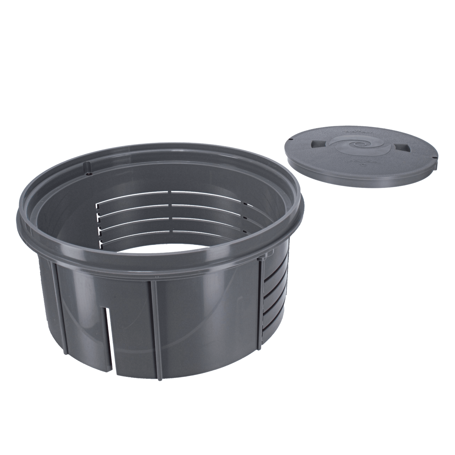 Paramount Lid and Ring F/Deck Can, Light Gray | 005252457008