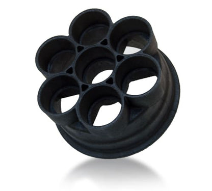 Paramount In-Floor Misc. Base 6 Port 1 1/2", Black | 005302403003