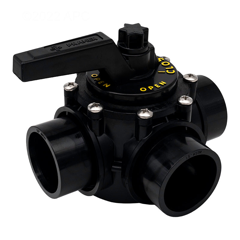 Praher High Heat 3 Port CPVC Valve, 2" -2-1/2" - OV3-2010