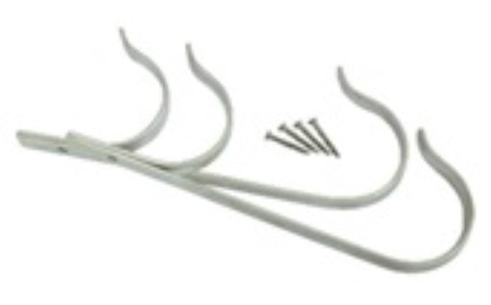 Poolstyle Alum Pole Hanger with Screws 2PK Hanger