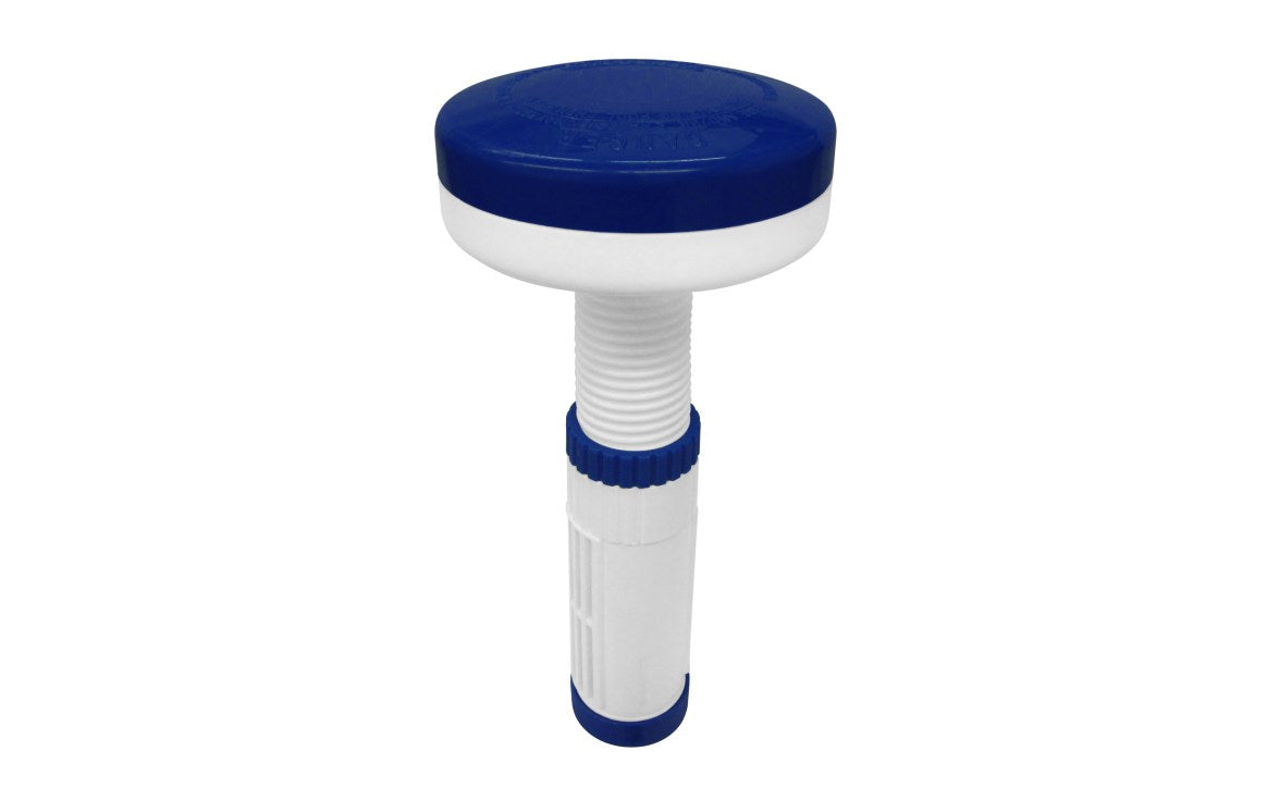 PoolStyle® PS2056 Blue/White Floating Spa Chemical Dispenser for 1-1/2" Tablets
