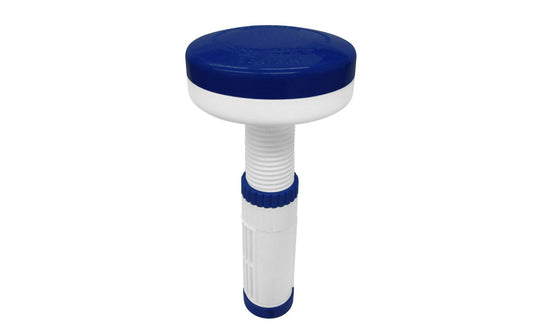 PoolStyle® PS2056 Blue/White Floating Spa Chemical Dispenser for 1-1/2" Tablets
