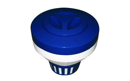 PoolStyle PS2065 Blue/White Floating Dispenser for 3" Tabs