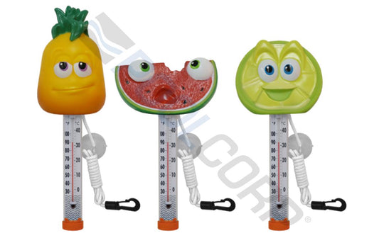 KOKIDO DEVELOPMENT LTD TUTTI-FRUTTI THERMOMETERS PS885 12/CS SUPREME 3 STYLES | TM06CB/SUP