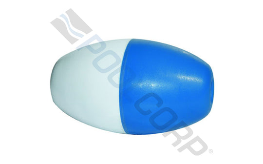 KOKIDO DEVELOPMENT LTD OVAL ROPE FLOAT 5"x9" BLUE/WHITE | PS688