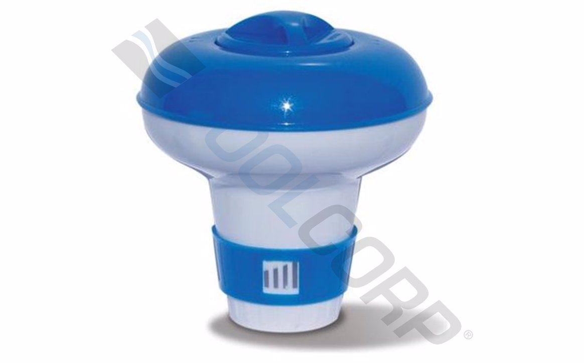 KOKIDO DEVELOPMENT LTD FLOATING 1" TAB DISPENSER PS033B DELUXE SERIES BLU/WHT | K033BU