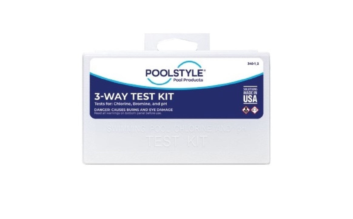 Poolmaster 3-WAY TEST KIT-W/CASE - 23260