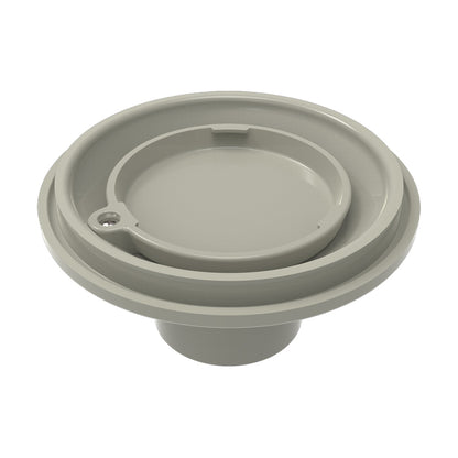 Color Match Adj Pebble Top Floor Inlet 2"S Light Gray - PTFR-03