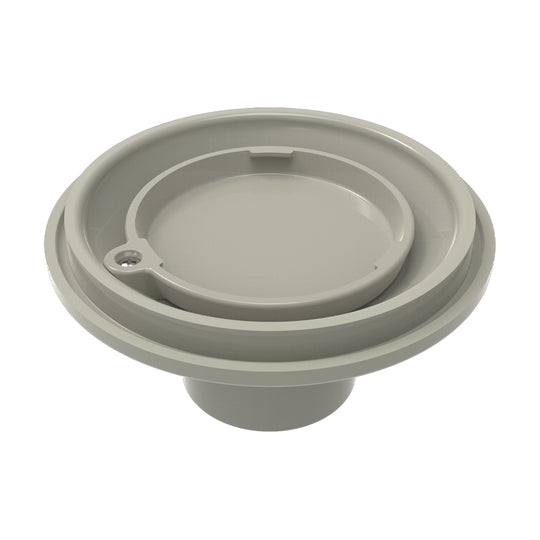 Color Match Adj Pebble Top Floor Inlet 2"S Light Gray - PTFR-03