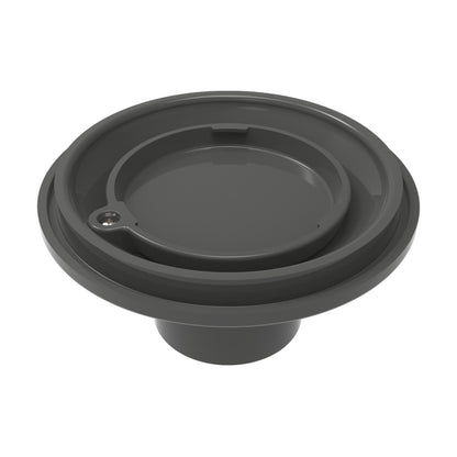 Color Match Adj Pebble Top Floor Inlet 2"S Dark Gray - PTFR-05
