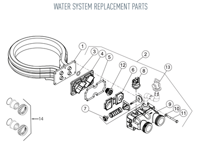 Pentair MasterTemp 125 Heater with Cord 125K BTU Liquid Propane EC-462025 parts diagram