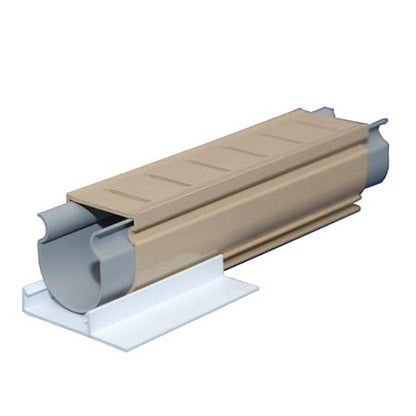 Quaker Plastics 2" Square Paver Drain 10' Tan - QP-6401T