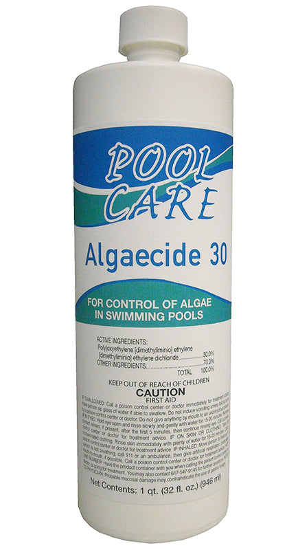 Pool Care 30% Non-Foaming Algaecide - Quart Bottle - QPC50625EACH