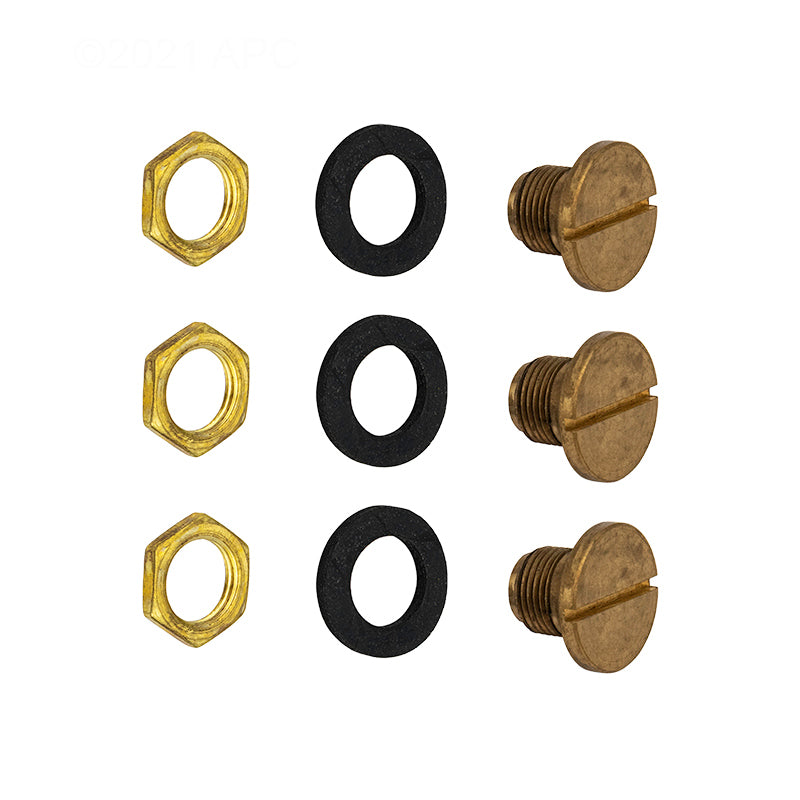 Jandy Dry Well Ftg Sensor Stud Assembly Brass Lx/ Lt Low Nox - R0383200