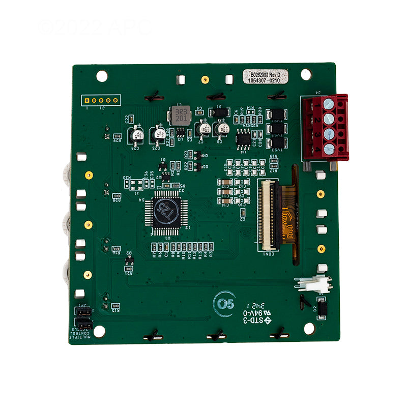 Jandy Pro Series PCB Sub-Assembly with White Button and LCD Replacement - R0550700