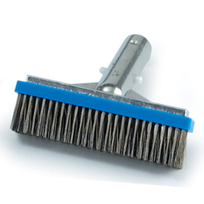 A&B Brush Algae Pool Brush with Metal Handle 6" Stainless Steel - R111616