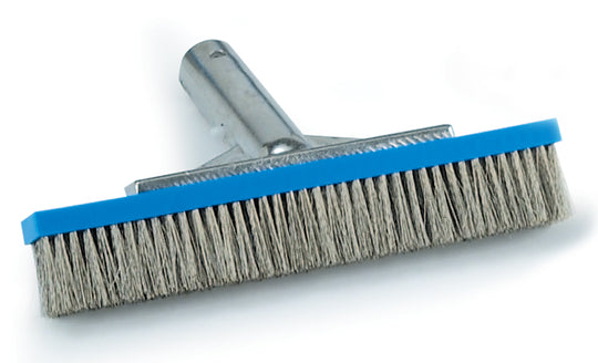 Pentair 9'' Metal Back Stainless Steel Bristle Algae Brush - R111626