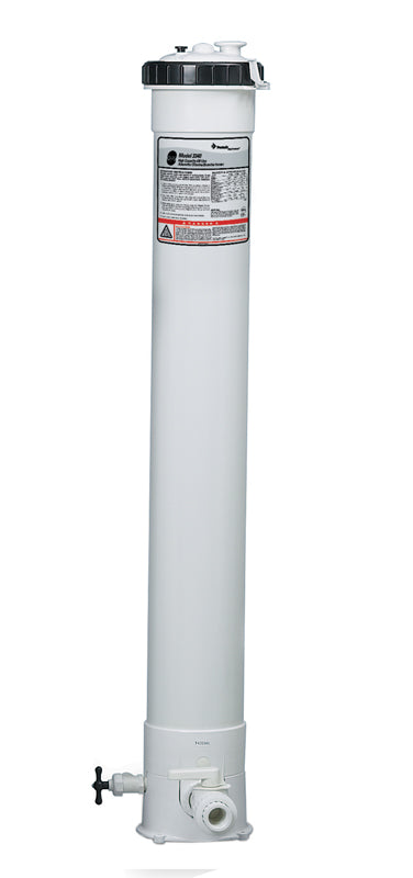 Pentair - Rainbow - Automatic Chlorine Bromine Feeder - HC-3340 Commercial and High Capacity Feeder Holds 40 Lbs. 3" Tab