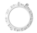 Spa Electrics Retro 6" (R6) Concrete Rim White R6C004WH