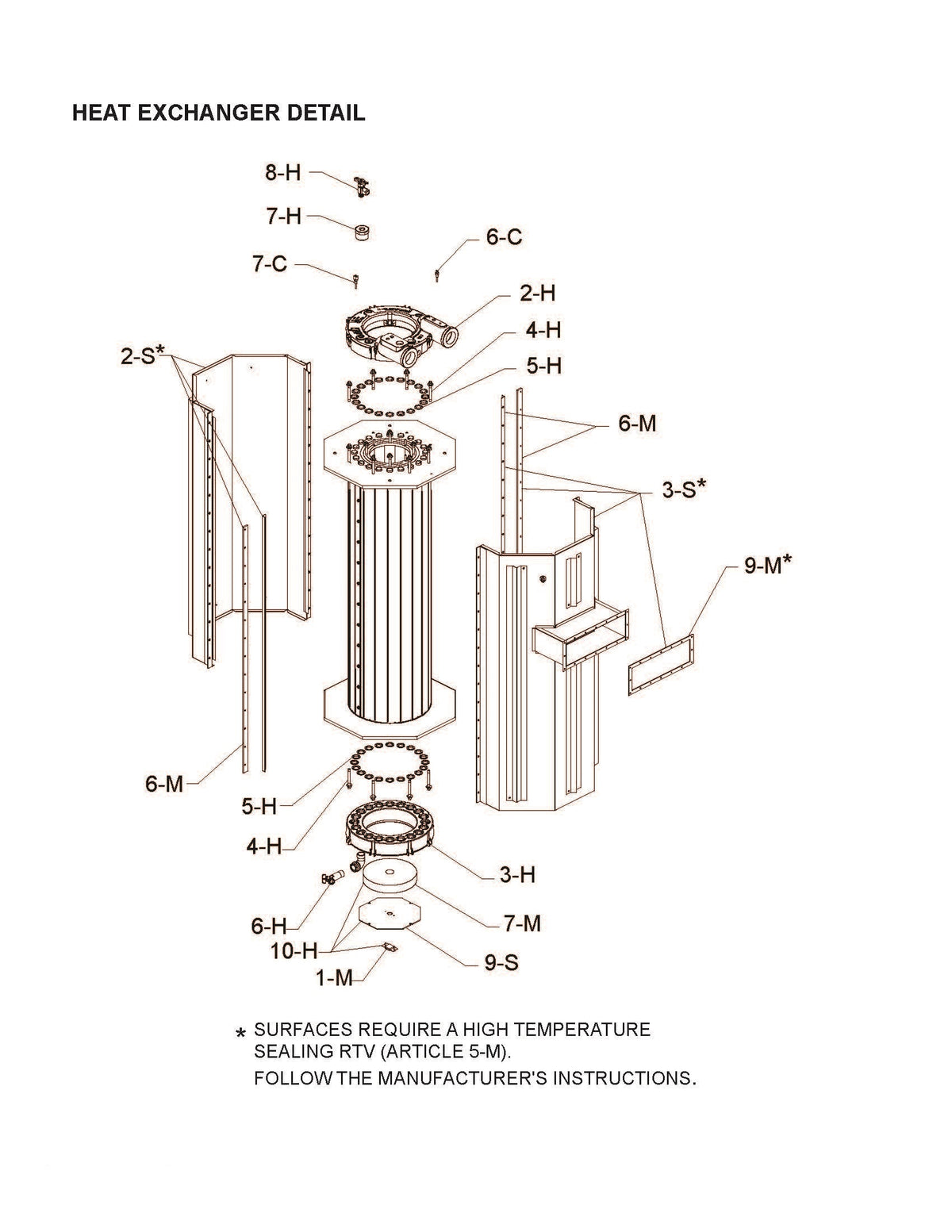 Raypak XTHerm Natural Gas Heater 97% EE 1999K BTU with CSD-1 100-10006508 parts diagram